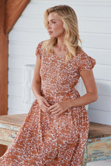 UltraViolet Maxi Dress- Tea Combo ~ Free People