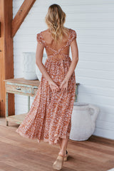 UltraViolet Maxi Dress- Tea Combo ~ Free People