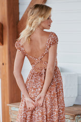 UltraViolet Maxi Dress- Tea Combo ~ Free People