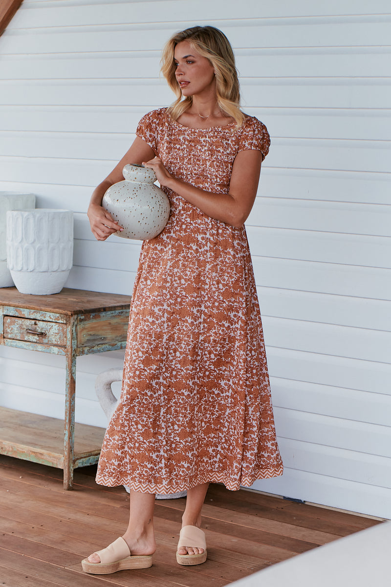 UltraViolet Maxi Dress- Tea Combo ~ Free People