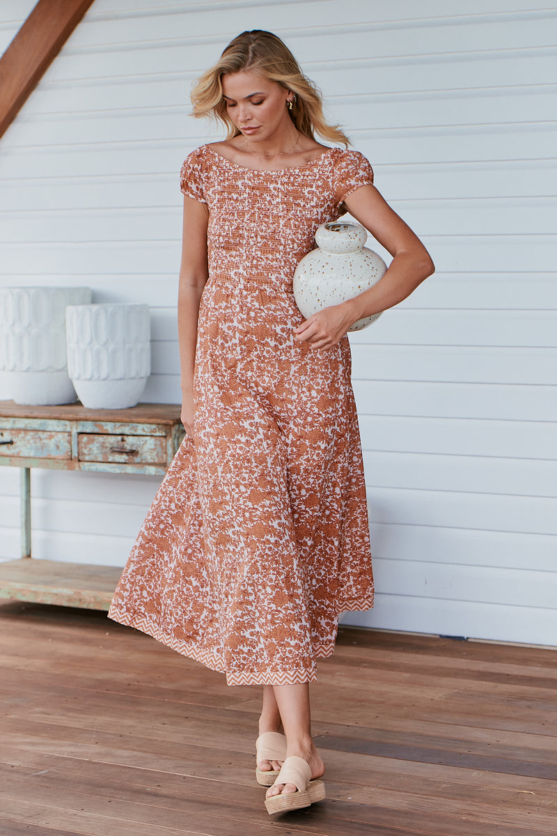 UltraViolet Maxi Dress- Tea Combo ~ Free People