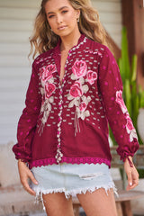 Rosalia Blouse ~ Johnny Was