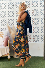 Florida Jumpsuit - California Poppy