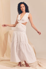 APRIL MAXI Dress - White