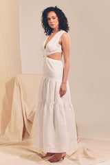 APRIL MAXI Dress - White