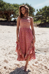 One i love dress- Caramel Combo ~ Free People