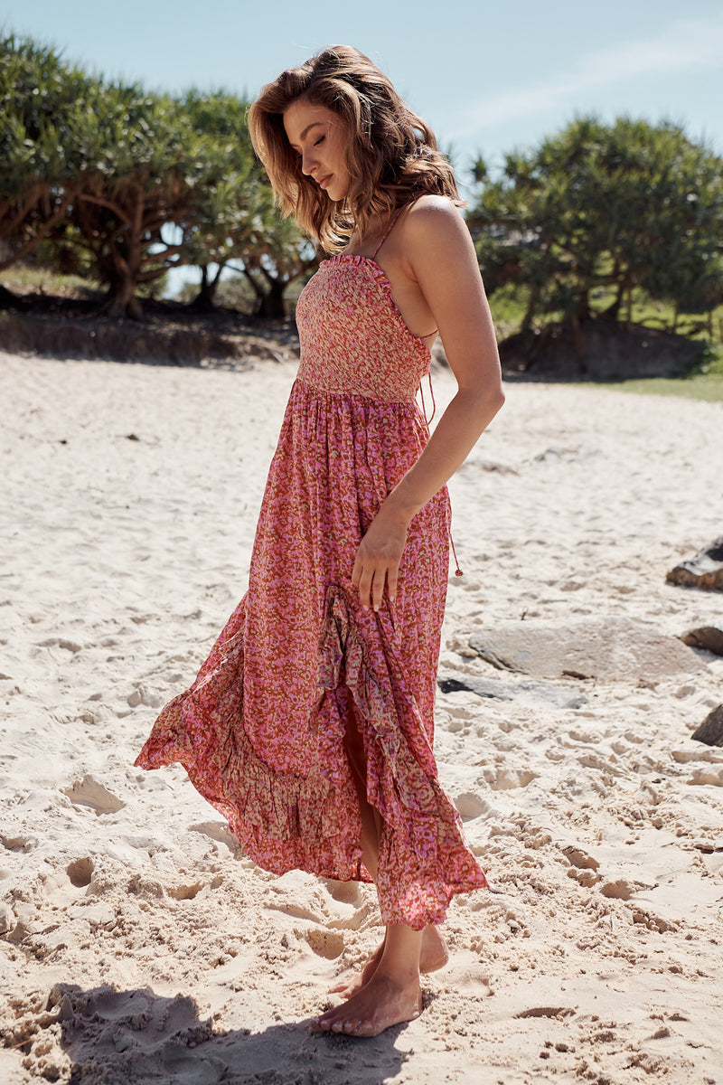One i love dress- Caramel Combo ~ Free People