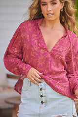 Mia Tunic - Rouge Combo~ Free People