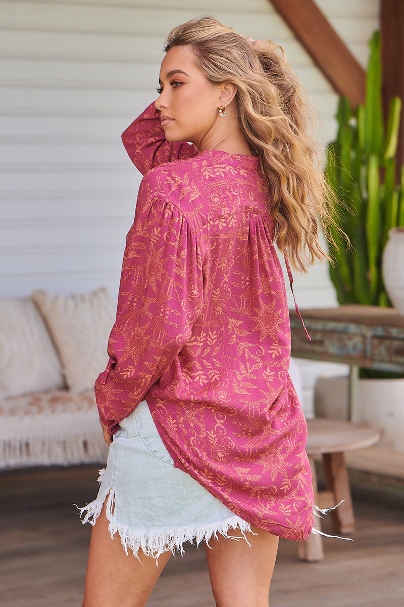 Mia Tunic - Rouge Combo~ Free People