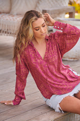 Mia Tunic - Rouge Combo~ Free People