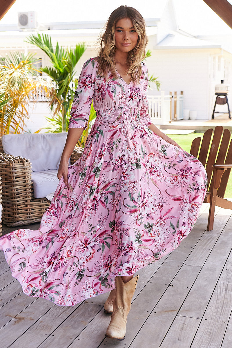 Indiana Maxi - Pink Lotus