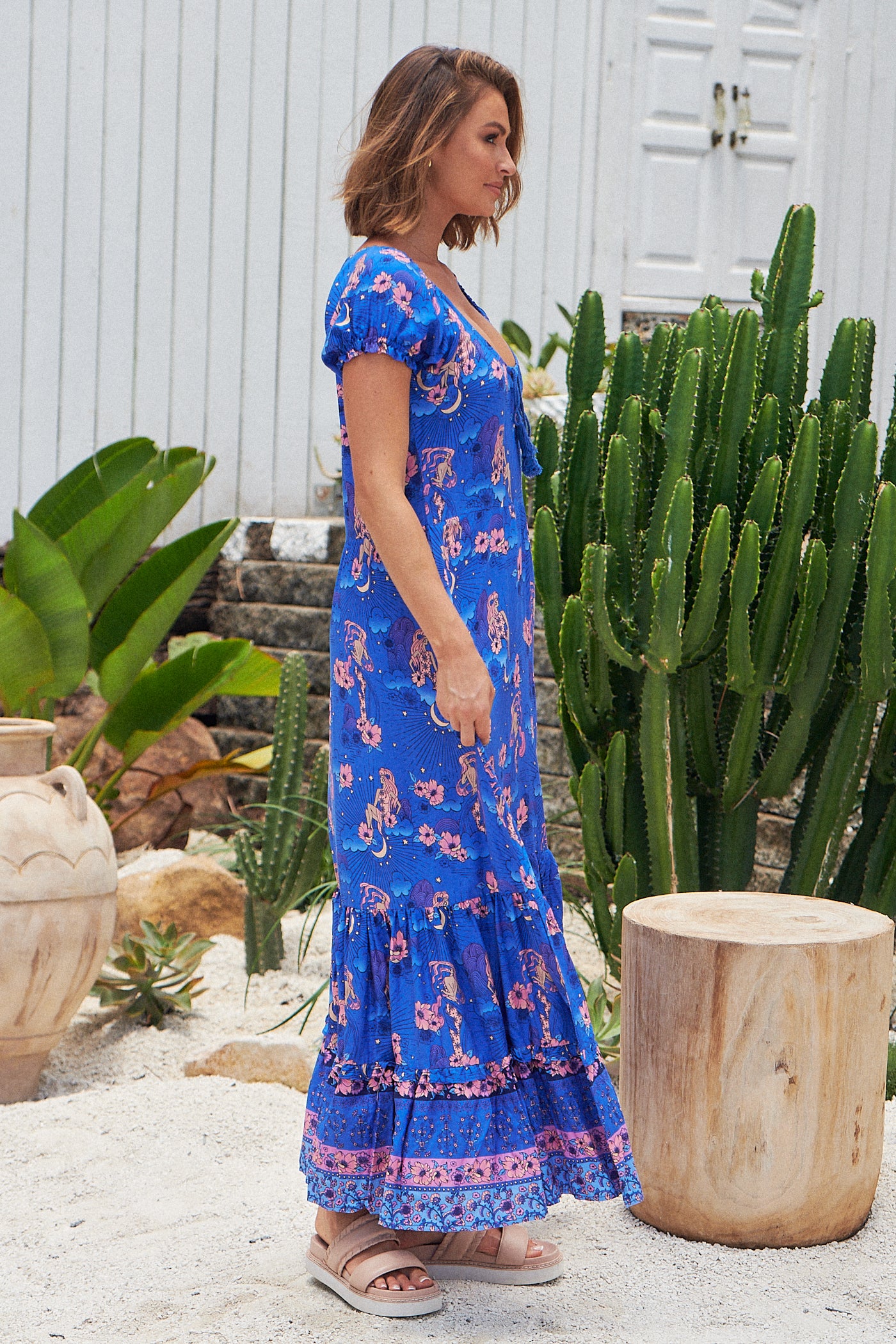 jaase blue maxi dress Saria Maxi Dress