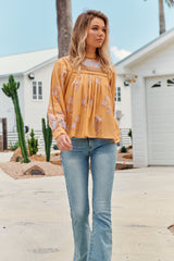 Ginny Blouse - Mango Paper Crane