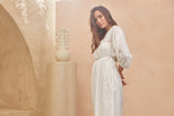 Hennie Maxi Dress - Lily White