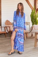 Kensey Maxi Dress - Bluey