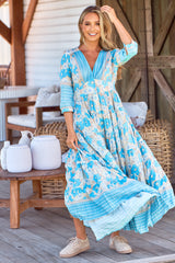 Berry Maxi Dress - Swan River Daisy