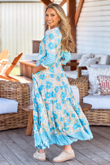 Berry Maxi Dress - Swan River Daisy