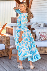 Berry Maxi Dress - Swan River Daisy