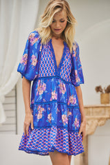 Coco Mini Dress - Indigo Dreams