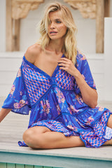 Coco Mini Dress - Indigo Dreams