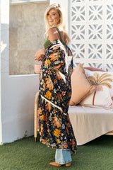 Louisiana Kimono - California Poppy