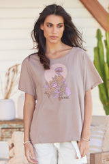 Vintage Tee - Jaybird ~ Mocha