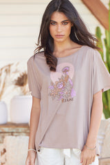 Vintage Tee - Jaybird ~ Mocha