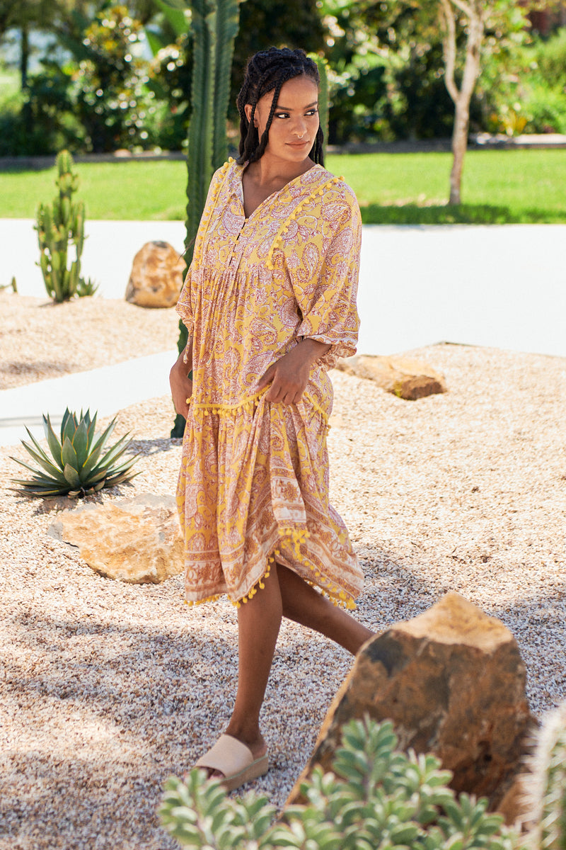 Palace Midi Dress - Elodie
