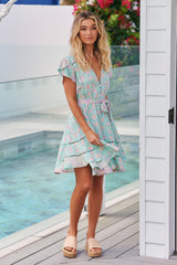 Montana Mini Dress - Sea Mist