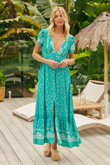 Tabitha Maxi Dress -Grace Print