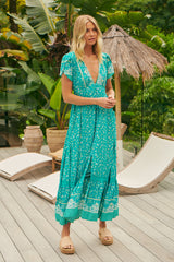 Tabitha Maxi Dress -Grace Print