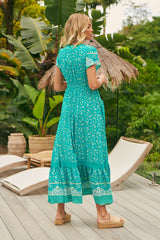 Tabitha Maxi Dress -Grace Print