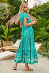 Tabitha Maxi Dress -Grace Print