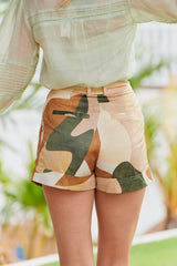 Retro Resort Pleated Shorts ~ Ministry of Style