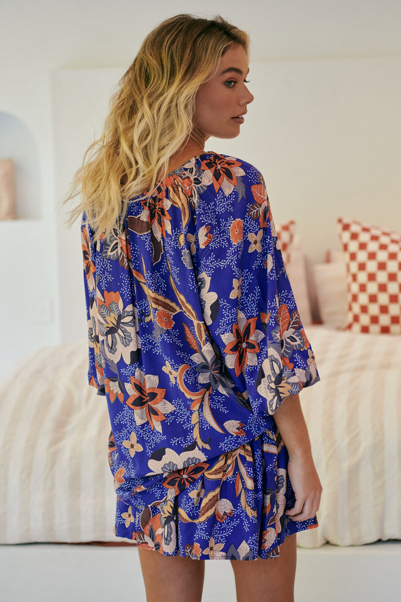 Becca Mini Skirt - Santiago
