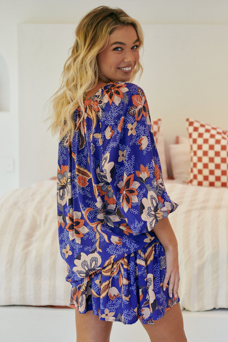 Becca Mini Skirt - Santiago