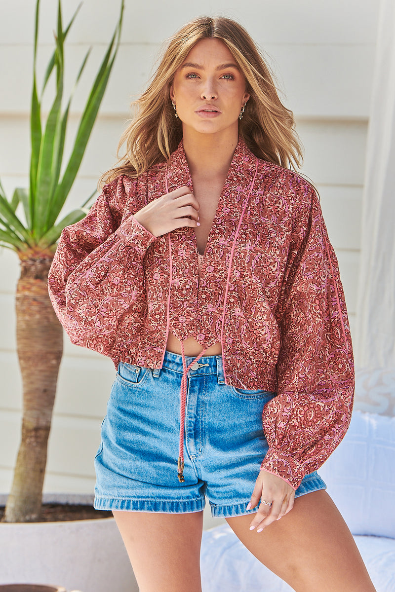 Free people hotsell paisley jacket