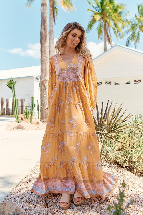 Meadow Maxi Dress- Mango Paper Crane