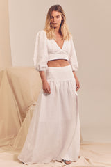 Fluir Top - White Messina