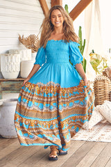 Claudette Maxi Dress - Dreams