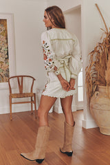 Gardenia Wrap Top ~ MOS the label