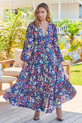 Teresa Maxi Dress - Carnation