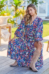 Teresa Maxi Dress - Carnation