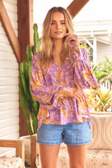 Folk Blouse - Lucia