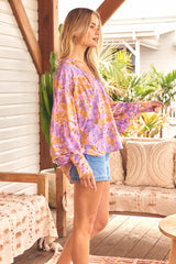 Folk Blouse - Lucia