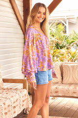 Folk Blouse - Lucia