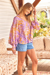 Folk Blouse - Lucia