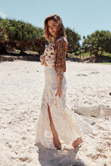 Gemini Blouse - Sand Combo