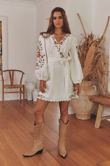Gardenia Mini Dress ~ MOS the label