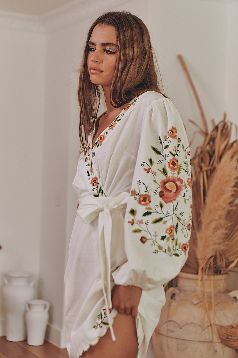 Gardenia Mini Dress ~ MOS the label